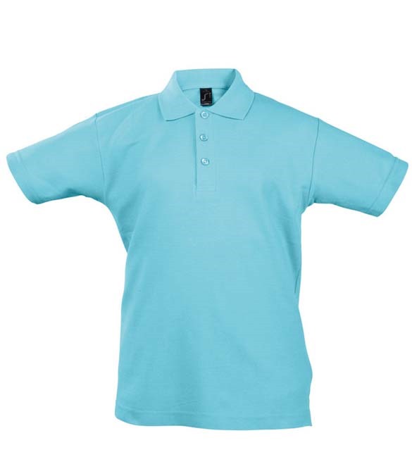 SOL&#39;S Kids Summer II Cotton Piqu&#233; Polo Shirt