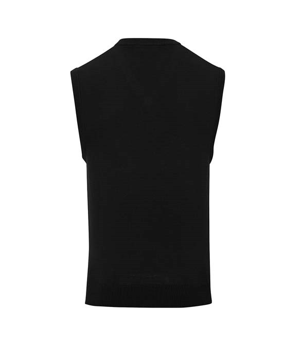 Premier Sleeveless Cotton Acrylic V Neck Sweater