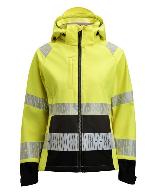 Women&#39;s Softshell Jacket Hi-Vis