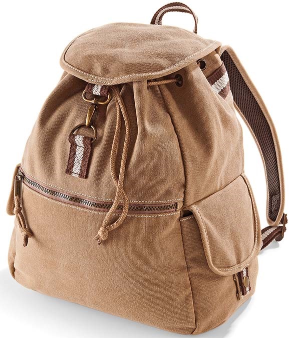 Quadra Vintage Canvas Backpack